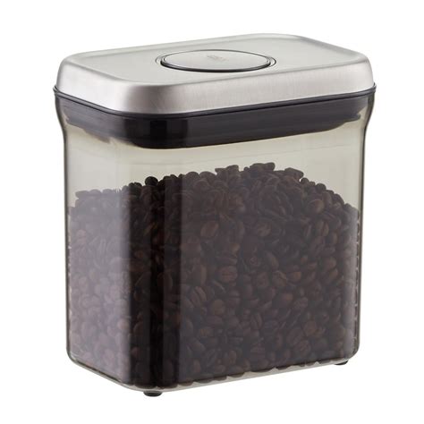 OXO 1.5 qt. Coffee POP Container | Coffee canister, Glass food storage ...