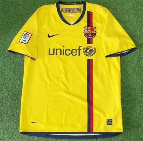 Lionel Messi Barcelona Away Jersey 20082009 Original Nike Football