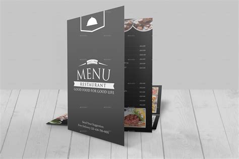 Modern Restaurant Menu Template By Geelator Graphicriver