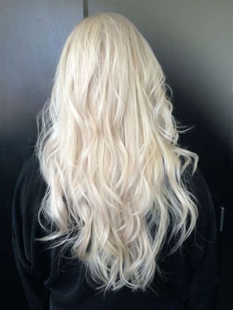 Pin On Feminine In Icy Blonde Hair White Blonde Hair Platinum