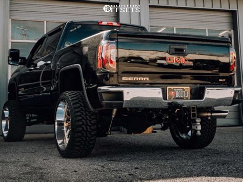 2018 GMC Sierra 1500 With 24x12 44 Hardcore Offroad Hc15 And 35 12 5R24 Haida Mud Terrain And