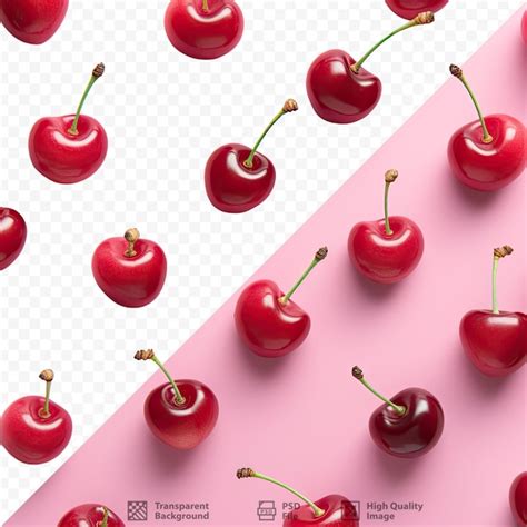 Premium Psd Cherries In The Background