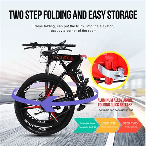 Macce Bici Velo Folding Cycle Portable Cycling 26 27.5 29 Bikecycle ...