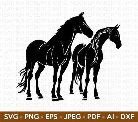 Horses Svg Horse Svg Farm Animals Svg Farm Life Svg Horse Etsy New