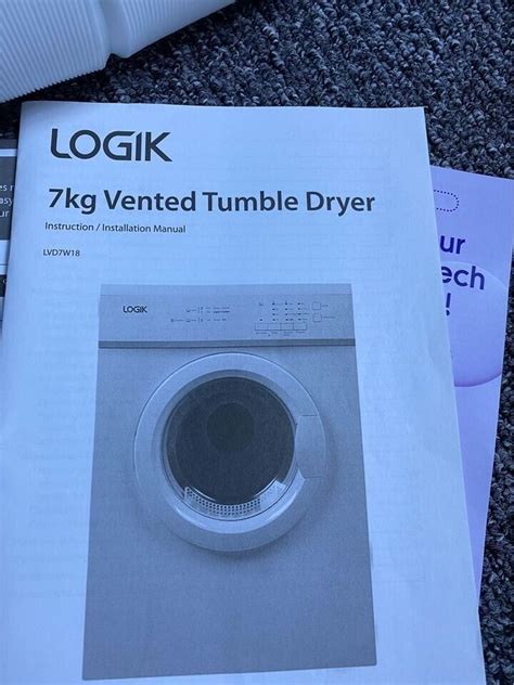 LOGIK LVD7W18 7 Kg Vented Tumble Dryer White In Wigan Manchester