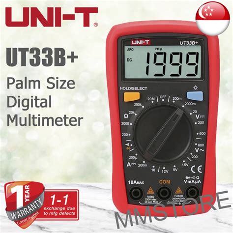 Uni T Ut B Palm Size Digital Multimeter Mm Store