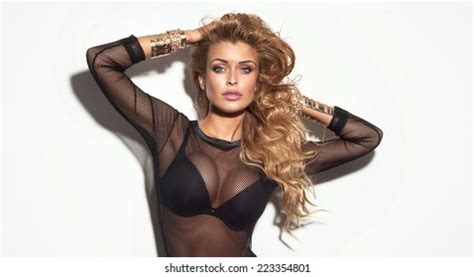 Sensual Beautiful Blonde Woman Posing Sensual Stock Photo 223354801 Shutterstock