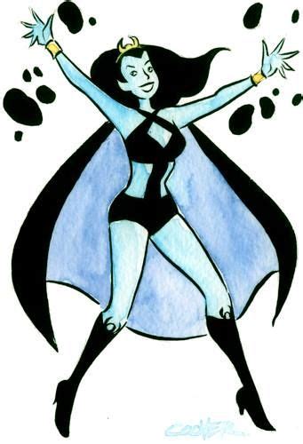 Shadow Lass By Colleen Coover Legion Of Superheroes Shadow Superhero