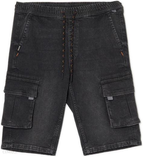 Cropp Jeansowe Szorty Jogger Cargo Szary Ceny I Opinie Ceneo Pl