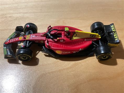 Ferrari F1 75 Monza Special Edition Livery Sainz 55 Bburago Model 1 43