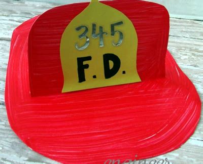 Firefighter Hat | Fun Family Crafts