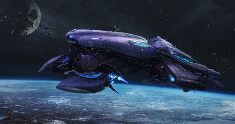 alien ship   akirawrong  deviantart