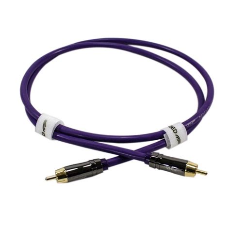 Köp QED Performance Coaxial S/PDIF RCA ljudkabel, 1 meter på Ljudfokus.se!