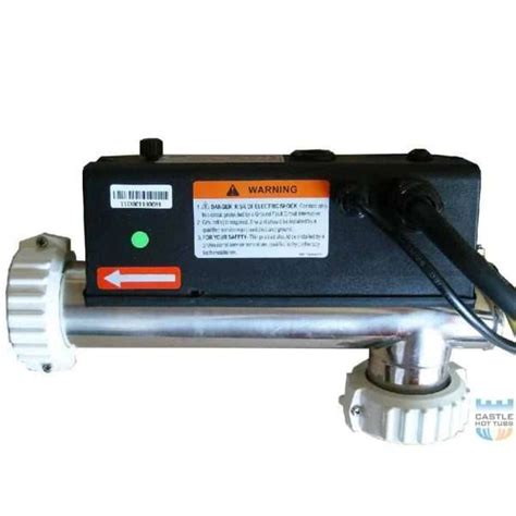 LX H30 R2 3 0KW 1 5 Inch Heater L Shape Castle Hot Tubs