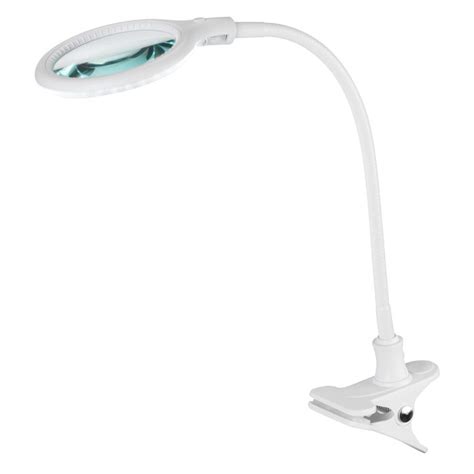 Kosmetická stolní LED lampa s lupou 04624 s klipem Medhelp shop