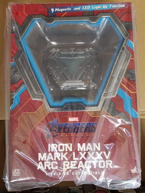 Hot Toys Mark LXXXV Arc Reactor Life Size Magnetic Toys Games Bricks Figurines On Carousell