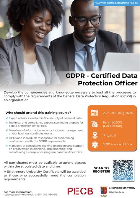 GDPR Certified Data Protection Officer - @iLabAfrica