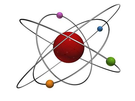 Carbon Atom Structure 3d