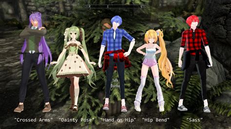 Mmd More Standing Poses Dl By Jesstalksalot On Deviantart