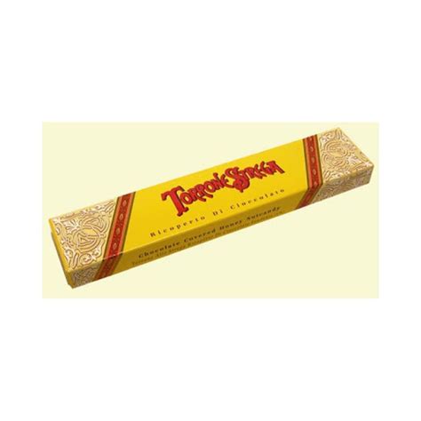 Stecca Di Torrone Ricoperto Di Cioccolato Fondente Al Gusto Strega Da