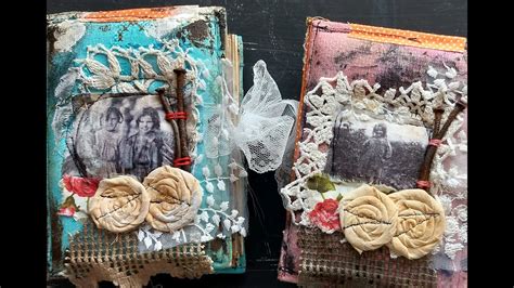 Two Grungy And Blank Junk Journals Etsy Update Both Sold Thank You