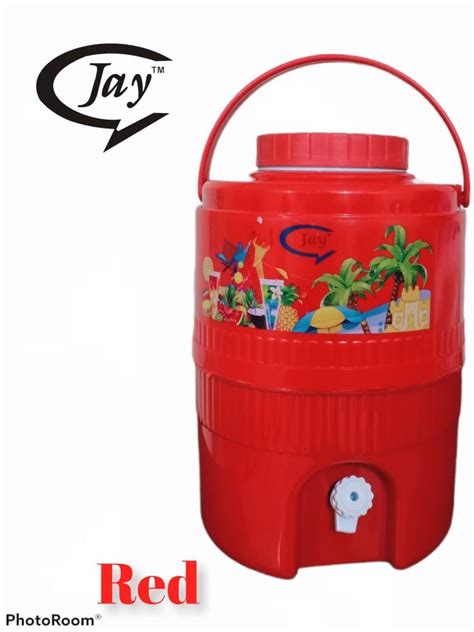 Plastic 15L Red Thermoware Water Jug For Home At Rs 410 Piece In Morbi