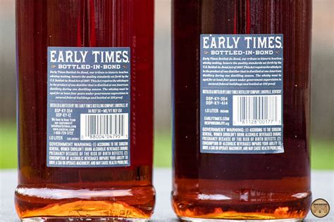 Early Times Bottled in Bond Bourbon Review | Breaking Bourbon