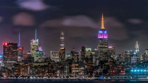 New York city lights wallpaper - backiee