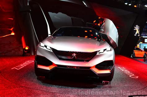 Peugeot Quartz Suv Concept Paris Live