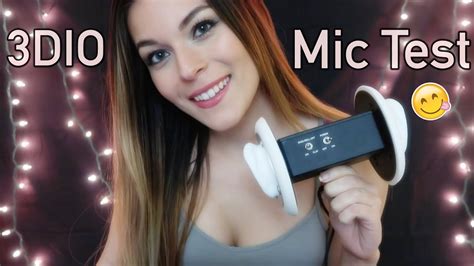 Asmr New 3dio Mic Test Trigger Assortment Ear Massage Whispering