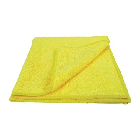 Yellow Micro Fibre Cloths Immediate Pickup