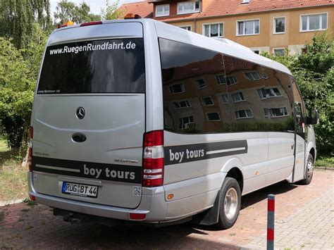 Mercedes Sprinter Von Boytours Aus Deutschland In Sassnitz Am