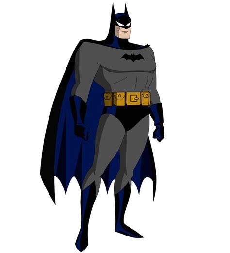 Batman: The animated series Batman's first Batsuit by Alexbadass on DeviantArt | Batman cartoon ...