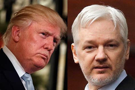 Donald Trump Cites Julian Assange In Casting Doubt On U S Intelligence In Russia Hacking Case