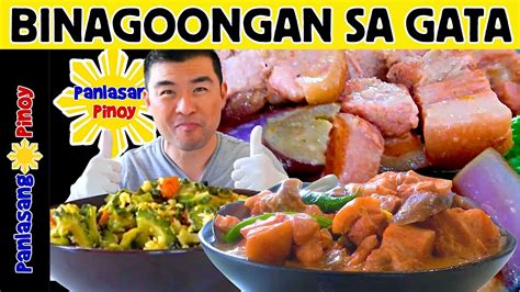 I Cooked Pork Binagoongan Sa Gata And Ginisang Ampalaya With Egg For