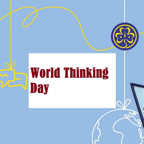 World Thinking Day 2024 Ideas - Beckie Joelynn