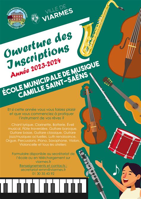 Cole De Musique Les Inscriptions Viarmes