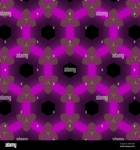 Abstract Background Seamless Disco Pattern For Fabric And Walls And