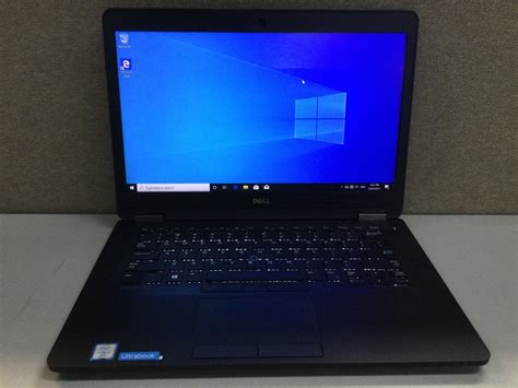 Laptop Dell E7470 14” Fhd Laptop W Charger And Docking Station