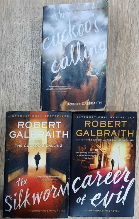 Cormoran Strike Series Books N Bobs