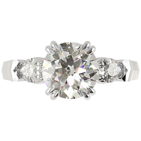 Gia Certified Carat Round Brilliant Cut Diamond Ring For Sale At