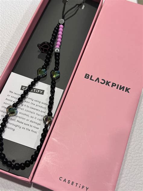 Casetify Blackpink Phone Charm Limited Edition Mobile Phones