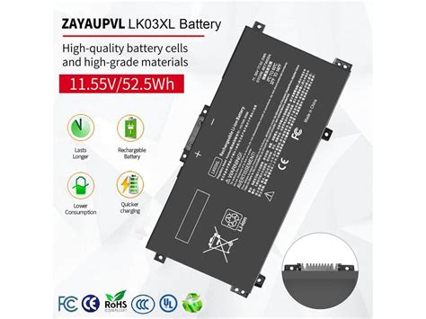 Lk Xl L Battery Replacement For Hp Envy X Convertible M