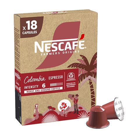 Nescaf Farmers Origins Colombia Espresso Kapseln Nescaf Ch