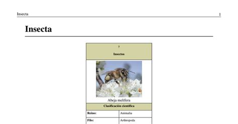 Clase Insecta Pdf Google Drive