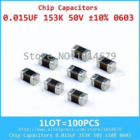 Lot Pcs Chip Capacitors Uf K V Nf Pf