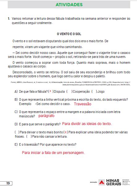 Encantamento Na Alfabetiza O Gabarito Das Atividades Do Pet Volume