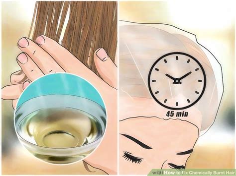 How To Fix Chemically Burnt Hair 11 Steps With Pictures