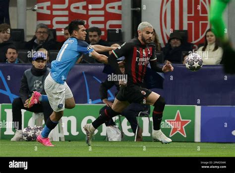 Stadio San Siro Milan Italy 12th April 2023 Champions League