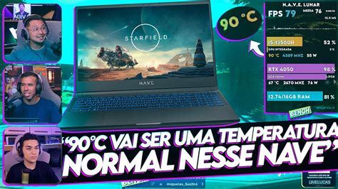 Testando Starfield Dlss E Frame Generation No N A V E Lunar I